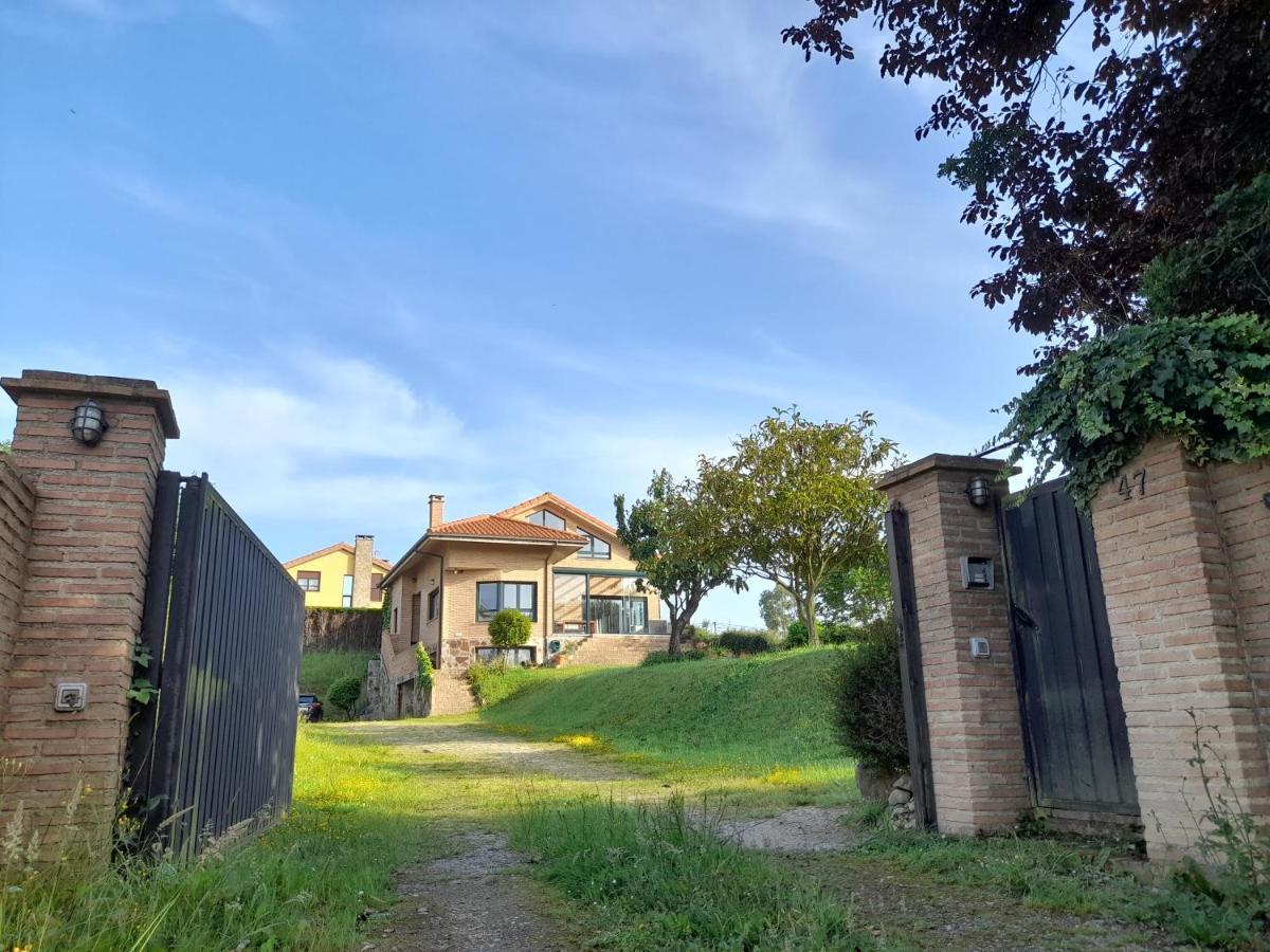 Chalet En Quintueles Afueras De Gijon Asturias Bagian luar foto
