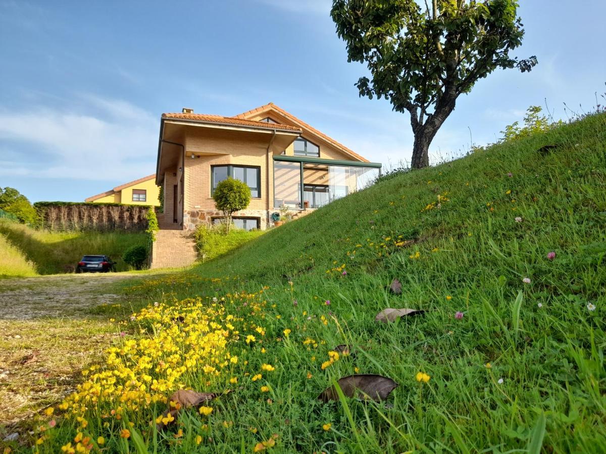 Chalet En Quintueles Afueras De Gijon Asturias Bagian luar foto